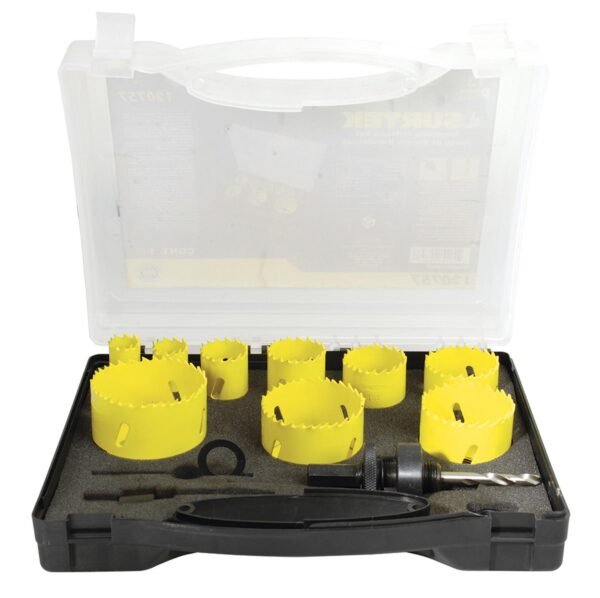 Juego de cortacirculos bimetalicos, 13 piezas Surtek