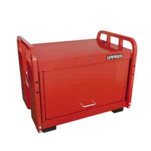 Gabinete de servicio en sitio con 6 gavetas color rojo 30" Urrea