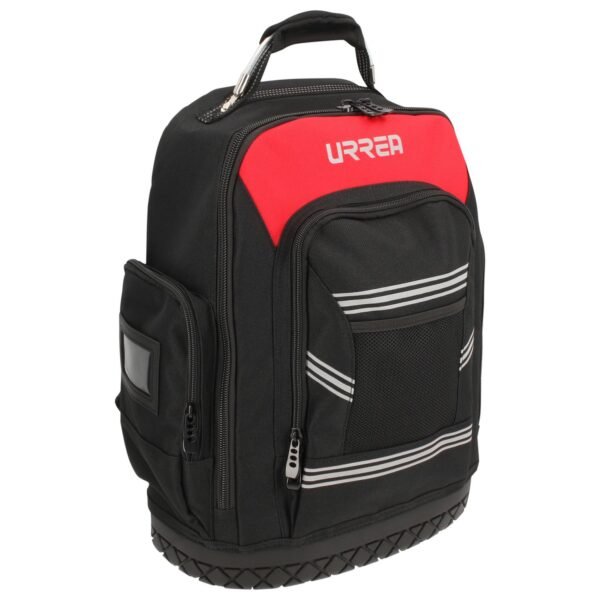 Mochila portaherramientas de poliester extraible 17"x13"x10", c/asa alambre Urrea