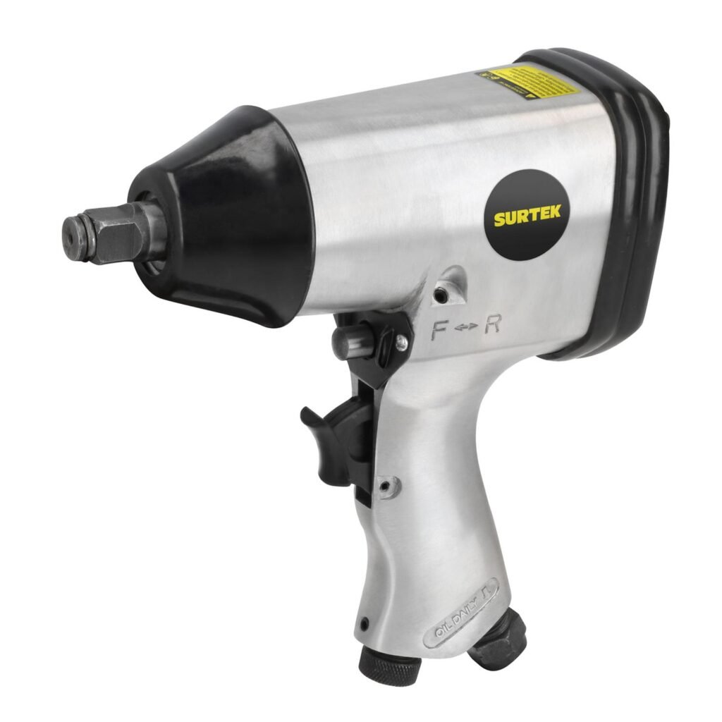 Pistola de impacto neumatica cuadro de 1/2" 207 Ft-lb sistema rocking dog Surtek