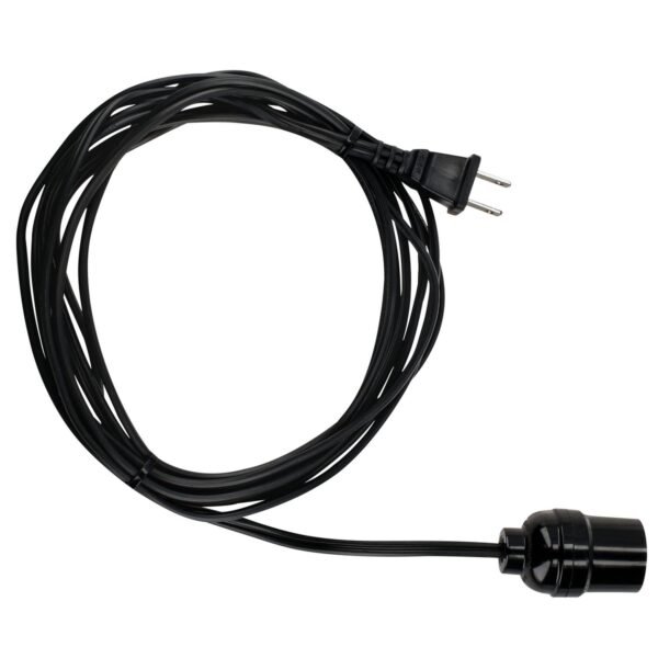 Portalampara con cable de alimentacion 2 x 18 6 m Surtek