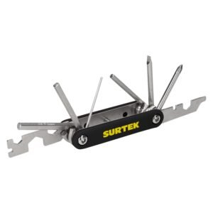 68805558 Pinza multiherramientas para bicicleta 10 en 1 Surtek