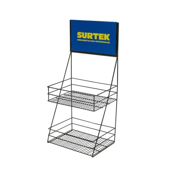 68797898 Rack despachador de mostrador para articulos 78 x 35 x 25 cm Surtek