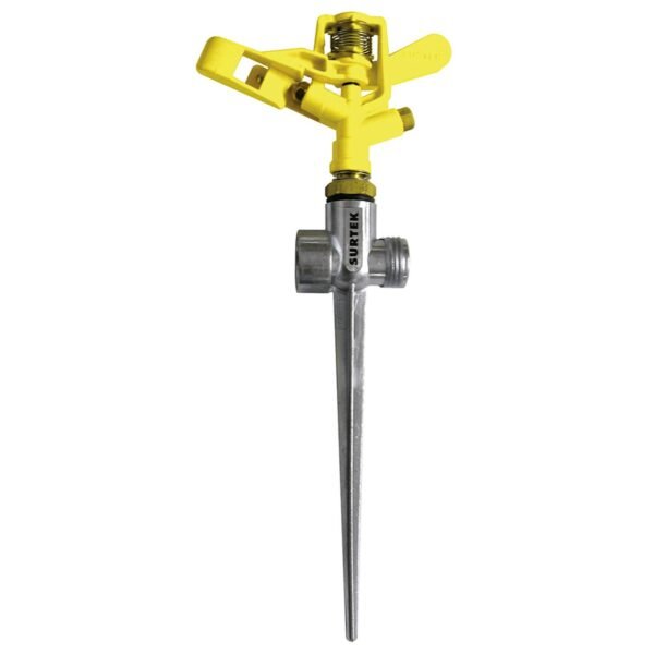 68800382 Aspersor metalico regulable por pulsacion 3/4" GHT 2 vias Surtek