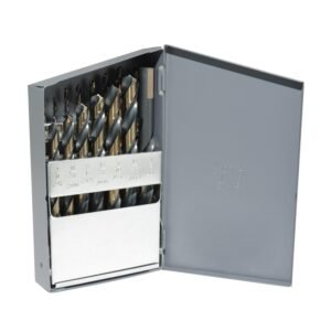 68810224 Juego de brocas premium de acero de alta velocidad zanco 3 planos, 15 piezas Urrea