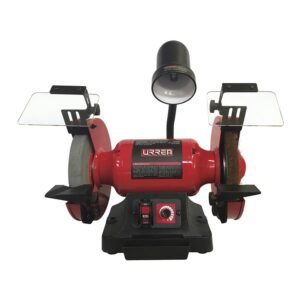 Esmeril de banco con base de acero 8" 3/4 HP 570 W 120 V, 3400 RPM Urrea