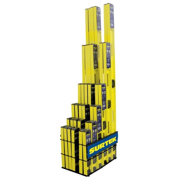 68800684 Rack con niveles de aluminio, 37 piezas Surtek