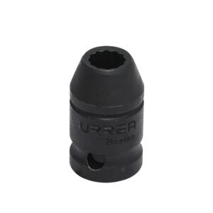 Dado de impacto cuadro de 1/2", 12 puntas, en pulgadas, 1/2" Urrea