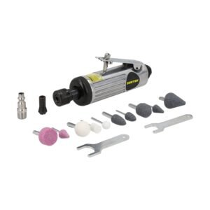 Juego de moto-tool neumatico recto con accesorios, 15 piezas Surtek