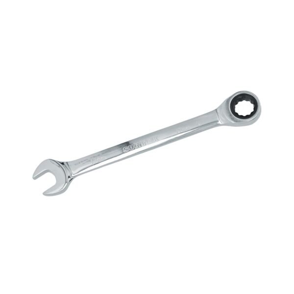 Llave combinada pulido espejo de matraca metrica, 12 puntas, 17mm Surtek
