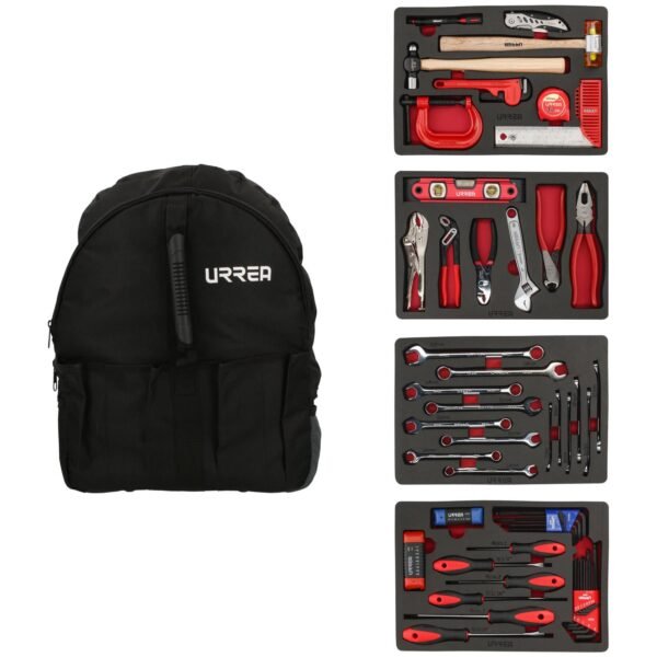 Juego combinado de herramienta 39 piezas, con mochila Urrea