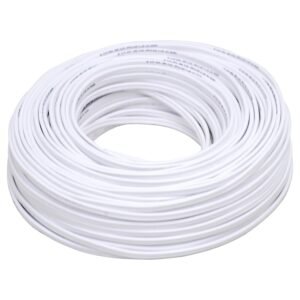 Cable electrico POT 2 x 16, 100 m color blanco Surtek