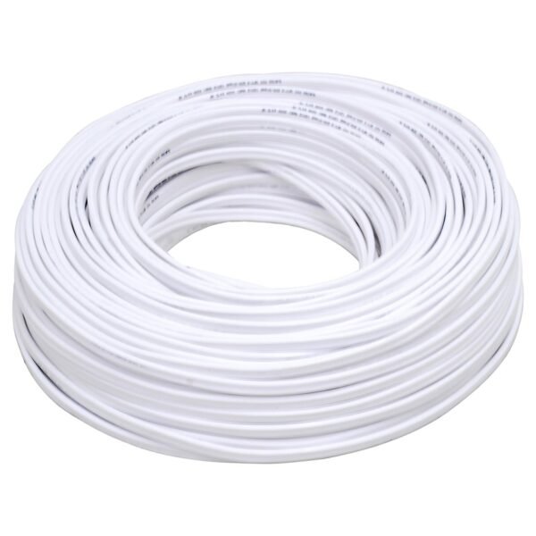 Cable electrico POT 2 x 16, 100 m color blanco Surtek