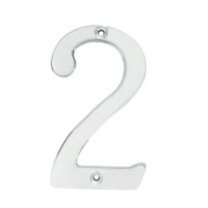 Numero 2 slim 4" niquel satinado Lock