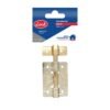 Pasador de sobreponer de barra cromo brillante 5 cm Lock