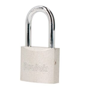 Candado de acero largo 45 mm, llave estandar, en caja Prolok