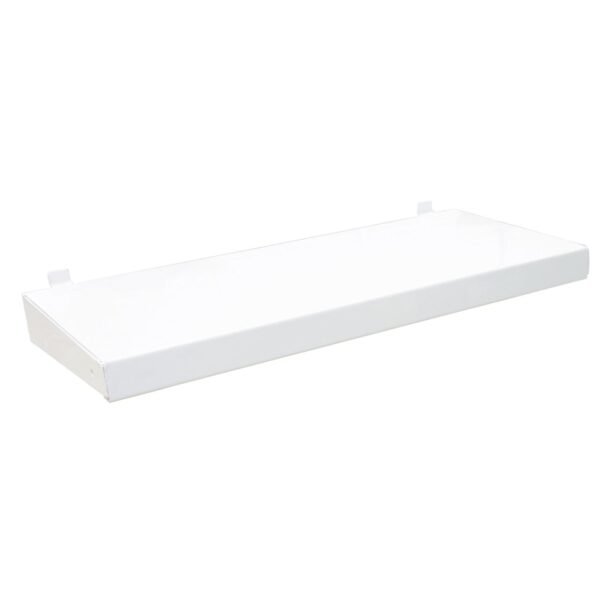 68801180 Charola multiusos tipo repisa blanca 55 x 28 x 4 cm Surtek