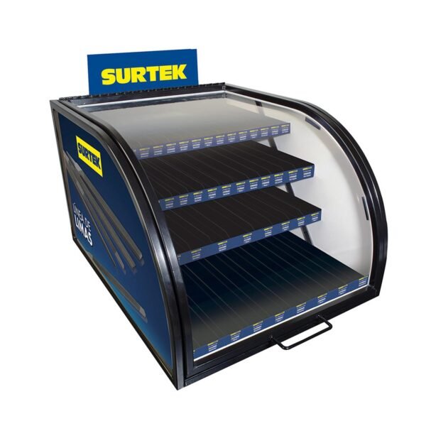 Exhibidor de mostrador para limas 31 x 41.5 x 54.5 cm Surtek