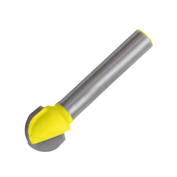 Broca para router de acero de media caña 3/8" zanco de 1/4" Surtek