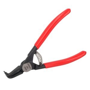 Pinza para anillos de retencion con mango rubber grip forjadas tipo externo angulo de 90° Urrea