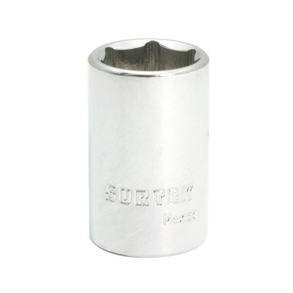 Dado cuadro de 1/2", 6 puntas, metrico, 16 mm Surtek