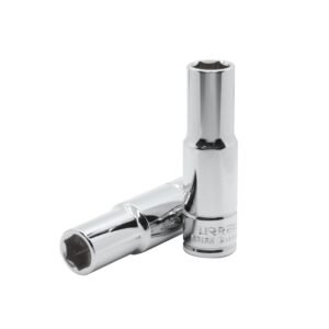 Dado largo cuadro de 1/2", 6 puntas, en pulgadas, 9/16" Urrea