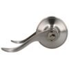 68807135 Manija tubular curva funcion entrada y recamara, niquel satinado, llave estandar, blister Lock