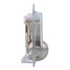 Manija tubular plana funcion entrada y recamara, niquel satinado, llave estandar, blister Lock