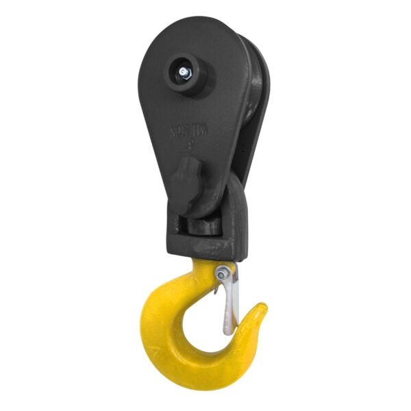 Polea con gancho para cable 3/4", 8 ton Surtek