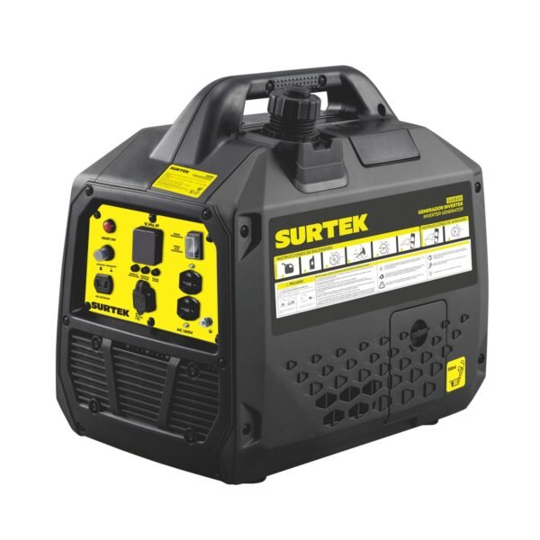Generador a gasolina inverter 2000 W, 98 cc, voltaje de salida 120 V