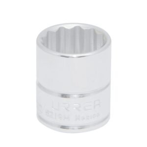 Dado cuadro de 3/8", 12 puntas, metrico, 22 mm Urrea