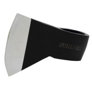 Hacha de labor media con cabeza forjada en acero sin mango, 3 lb Surtek