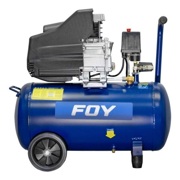 Compresor de aire electrico lubricado 40L, 1.5HP, 127V Foy