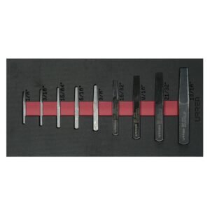 68813857 Juego de extractores rectos para tubo 9 piezas CH132-C Urrea